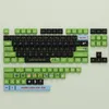 XDA Keycaps Profilo PBT DYE-SUB Anime Keycap per tastiere da gioco meccaniche MX Switch DIY Custom Black 135 Keys Cap
