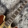 New Custom Jazz Electric Guitar With Natrual Wood Color Guitarra Eletrica Rosewood Fingerboard Gold Color Hardware High Quality Guitars Fast shipping