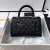 10A Haute Qualité L Luxuries Designers Sac à main à bandoulière Sac fourre-tout Designer Femmes Sacs à bandoulière de haute qualité Qualité en cuir Sac à caviar classique 25 cm 30 cm avec boîte