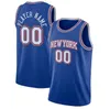 Personalizado Jalen Brunson Julius Randle Jerseys de basquete New Yorks Obi Knick Derrick Rose Toppin Quickley Josh Hart Mitchell Robinson Fo