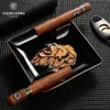 Cigarett Holder Cigar Ashtray Ceramic Living Room Decoration Tray Large Tobacco Cigarette Accessories Gift For Boyfriend