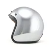 capacete de moto chrome