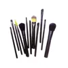 12 stks Make-up Kwasten Set Professionele Fan Poeder Foundation make-up Borstel Blush Blending Oogschaduw Lip Cosmetische Oogmake-up Borstels Kit Tool