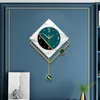 Väggklockor Design Hall Stylish Kitchen Quartz Creative Clock Special Esthetic Acrylic Reloj Pared Interior Decor WSW40XP