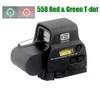 Горячий тактический G33 3-кратный увеличитель и 558 T-Dot Red Green Dot Scope с выключателем винтовки G33 в боковой STS Быстрая съемная сплава алюминиевого сплава QD для охоты на винтовку