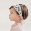 16069 Spädbarn baby bomull spetsar pannband prinsessa flickor snörning pannband baby fotografering props hårband hår tillbehör