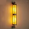 Wall Lamps Modern Marble Outdoor Waterproof Aisle Lamp LED Nordic Balcony Stairs Living Room Decoration Light