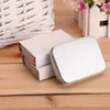 Silver Metal Tin Box Gift Wrap for Oil Lighter Party Gift Case Wholesale RRA