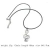 Hanger kettingen minimalistische muzieknoot ketting sieraden trendy metaalblauw kristal muzikale hangers collier femme