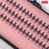 Herramientas de maquillaje 4 packslot Pro 57 Nudos Pestañas postizas individuales cónicas negras Extensión de maquillaje para pestañas Elija 8 mm 10 mm 12 mm 14 mm L1604 230314