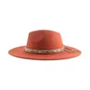 Beret Hat Hats for Women Fedora Winter Women's Feel Jazz Caps Panama szeroki Brim Western Cowboy Cowgirl Chapeau Femme Sombrero