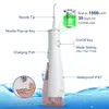 Oral Irrigators Seago Water Floser Teeth Cleaner med 5 Nozles Portable Dental Water Jet Sonic Electric Tooth Brush Bruste med 8 st huvuden 230314