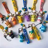도매 999 종류의 애니메이션 장난감 열쇠 고리 배낭 펜던트 휴일 작은 선물 탁상 장식품