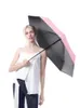 Paraplu's vijf-hold draagbare zon-paraplu zonbescherming uv vouwen paraplu vrouwelijke zonneschadebregen regencapsule compacte pocket 230314