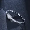 Bracelet bijoux explosifs européens et américains ensemble de bagues en Zircon Micro-incrusté de tête de léopard 18K