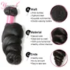 Lace Wigs YouSolo Loose Wave Bundels Braziliaans Human Hair Remy 1 3 4 PCS Lot Natural Black 100 230314