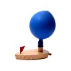 Детские игрушки для ванны с воздушным шаром с питанием для деревянного лодки для игрушек для бассейна детские водяные веселье игра на открытом воздухе и образование подарки подарки Le Dhx9k
