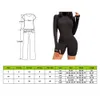 Kvinnors jumpsuits rompers kvinnor ribbade turtleneck sport slitage casual jumpsuit kvinnor brev broderi mager sexig play -play kvinnlig fitness rompers overall 230314