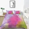 مجموعات الفراش مجموعة السرير مجموعة بحجم كينغ غطاء لحاف ملونة لماغ الفراش فاخرة الأطفال ديكور غرفة نوم للكبار للمنزل