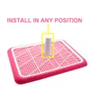 Other Dog Supplies Indoor Training Toilet Portable s Potty 2 Layers Pet for Male Famale s Cats Litter Box Puppy Pad Holder Tray 230313