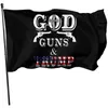 Stock 3x5ft Trump Flags 2024 Banner Trump God Guns Flag RRA