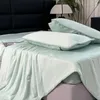 Bedding Sets 4Pcs 2023 Mica Cool Feeling Silk Fitted Sheet Three-Piece Set Of Mat Single Summer Quilt Special For