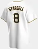 Custom 2023 S-4xl Custom 21 Roberto Clemente Maglie 32 Henry Davis Starling Marte Francisco Cervelli Kent Tekulve Josh Bell Chris Pirates A