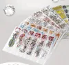 20 colori strass per unghie in cristallo gioielli 3D gemme di diamanti in vetro decorazione per nail art strass artigianali fai-da-te 6 dimensioni