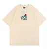 Kith Tom ve Jerry T-Shirt Tasarımcı Erkekler Kadınlar Günlük Kısa Kollu Susam Sokak Tee Vintage Moda Giysileri Tee Groar Tee Üst Boyutlu Adam Şort 669