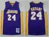 Custom Retro Vintage Basketball Jersey 8 Bean Bryant The Black Mamba All-Star Ed 1996 1997 1999 2001 2002 2003 Drużyna dobrej jakości Yello