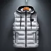 Men's Jackets Vest Cotton Padded Jacket Korean Slim Coat Thickened Warm Wear