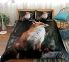 Bedding Sets Set 3D Print Duvet Cover Wild Animal Home Textiles Tribal Bedspread Floral Bed Dropship 3-piece