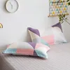 Sängkläder sätter Microfine Comporter Modern Printed Sheet Pillow Case Däcke Cover Polyester Lämplig för 1,8 m 2 m