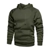 Erkek Hoodies Sweatshirts Kış Moda Kalın Polar Sweatshirt Erkek Hip Hop Uzun Kollu Kazak Hoodies Erkek Sonbahar Düz Renkli Sweatshirt Giysileri 230313