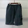 Summer Men's Stones Island Shorts Joggers Pants for Men Mężczyzna spodnie Solidny czarny niebieska bawełniana marka Projektant Luksusowy Nowy ruch 625ess