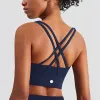 Top Luyoga Bra Tenue 4 STRAPES APPORTER LU-LU FREE TO SPORT FITNESS BASIC TRACK TRACLIN