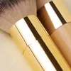 Pinceaux de maquillage en bambou de la série TT pour fond de teint, fard à joues, poudre, contour, ombre à paupières, crayon à sourcils – Synthétique doux, finition impeccable, outils de mélange de cosmétiques de beauté