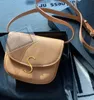 Hochwertige Designer KAIA Sattel Umhängetasche Messenger Luxus Damen Clutch Taschen Echtes Leder Schultergurt Even Bags Herren Satchel Reiseketten Tote Handtasche