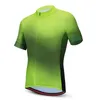 Vestes de course respirant à séchage rapide maillot ajusté fermeture éclair complète descente descente cyclisme maillots à manches courtes avec poche