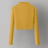 Women's T Shirts Women Spring Autumn T-shirt Skew Collar Long Sleeve Woman's Tops Turtleneck Basic Lady Shirt