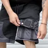 Marchio maschile topsoney cortometri a tasca singola ricamato logo ricamato funzionale a due colori design casual industriali pesanti tute