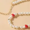 Catene 2023 Perle di Boemia fatte a mano da donna Moda Multicolor Fungo Collana con ciondolo Gioielli Regalo Collare Perla