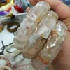 Strand Natural Cherry Agates Stone Beads Armband Gem Diy Jewelry for Woman Wholesale!