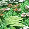 Dekorativa blommor Wall Deocr Artificial Plant Panels 40x60cm Topiary Hedge for Outdoor Indoor Garden Fens Backyard