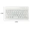 Mini clavier sans fil Bluetooth, Rechargeable, pour Ipad, téléphone, tablette, Android, Ios, Windows