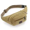 Canvas waist Bag casual Outdoor running waist bags Crossbody messenger Shoulder backpack Waistpacks Bumbag