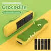 Housses pour Xiaomi TV Box S Mi Stick 4K 1080P Silicone télécommande étui dessin animé Crocodile créatif coque de protection