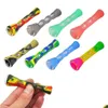 Rauchpfeifen Sile Pipe Glas Bongs 3,4 Zoll Zigarette Hand tragbare Mini-Tabak-Zigarettenhalter Drop Lieferung Hausgarten Hous DHAQ2