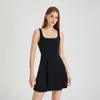 LL – robe de Tennis pour femmes, tenue de Yoga, coussin de poitrine, short intérieur, robe de Golf, Gym, Fitness, LL564