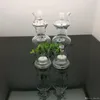 Smoking Pipes Bouilloire à cigarette en verre avec vase en pointillés de couleur populaire européenne et américaine Great Pyrex
